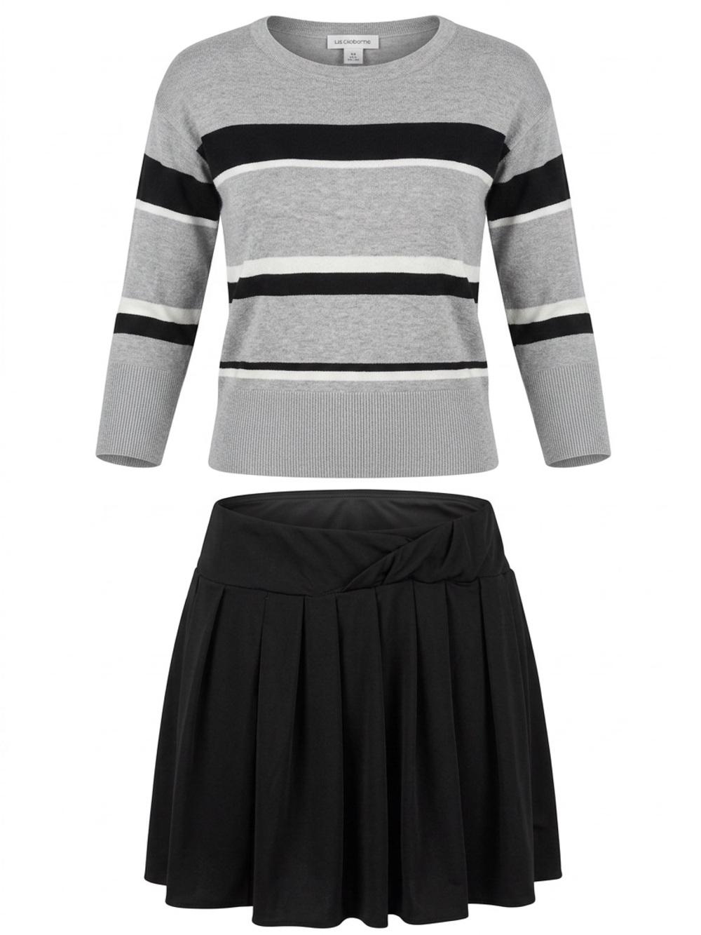 Sets of sweater and skirt